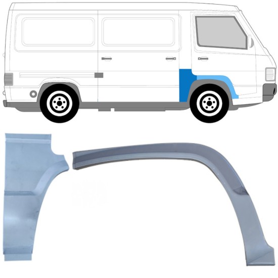 Reparationspanel sæt til Mercedes MB 100 1988-1996 / Højre / 16965