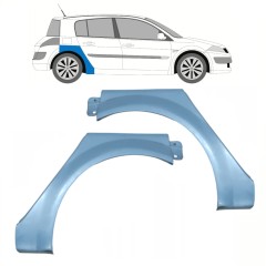 Bagskærm reparationspanel til Renault Megane II 2003-2012 / Venstre+Højre / Sæt 10205