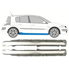 Dørpanel til Renault Megane II 2003-2012 / Venstre+Højre / Sæt 9934