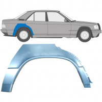 Bagskærm reparationspanel til Mercedes 190 1982-1993 / Højre 6709