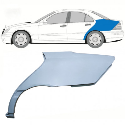 MERCEDES C-CLASS 2000-2007 BAG FENDER / VENSTRE