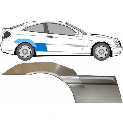 MERCEDES CL203 2000-2008 REPARATIONSDEL TIL BAGSKÆRM / SÆT / HØJRE