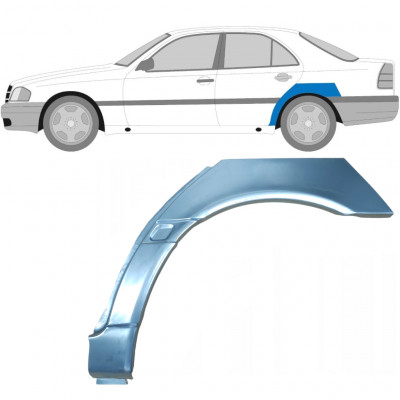 MERCEDES C-CLASS 1993-2001 BAGSKÆRM / VENSTRE