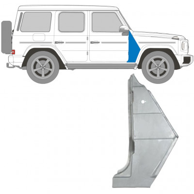 MERCEDES G CLASS 1979- REPARATIONSSÆT TIL FRONTVINGE / HØJRE