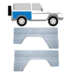 Bagskærm reparationspanel til Mercedes G-Class W460 W461 W463 1979- / Venstre+Højre / Sæt 9162