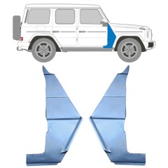 Skærmkant reparationsplade til Mercedes G-Class W460 W461 W463 1979-2017 / Venstre+Højre / Sæt 10714