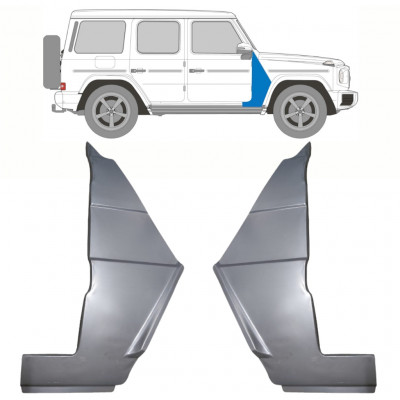 MERCEDES G CLASS 1979- REPARATIONSSÆT TIL FRONTVINGE / SÆT