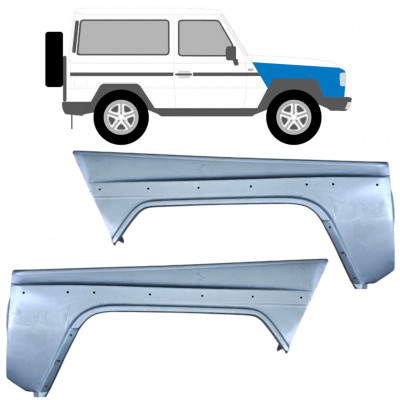 Forskærm til Mercedes G-Class 1979-1992 / Venstre+Højre / Sæt 9182