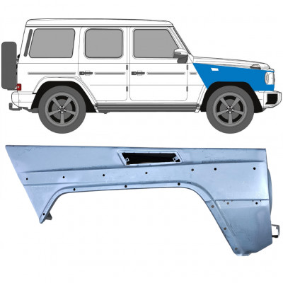 Forskærm til Mercedes G-Class W463 1997- / Højre 6521