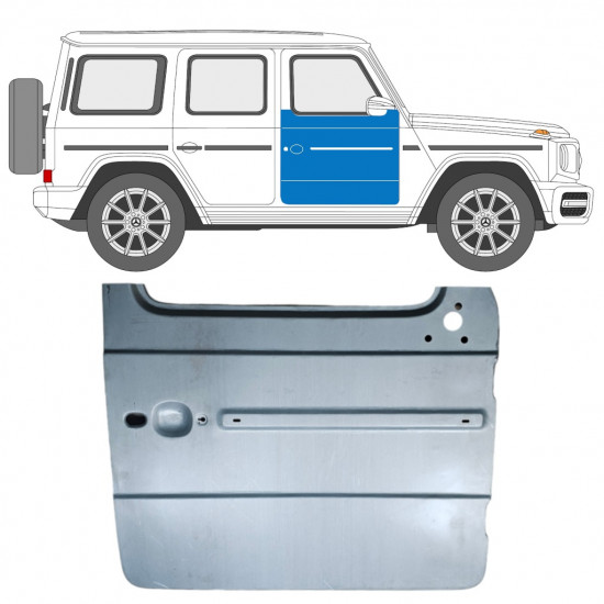 Høj front dør monteringsdele for Mercedes G-Class 2018- / Højre 12786
