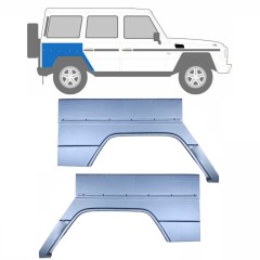 Bagskærm reparationspanel til Mercedes G-Class W460 W461 W463 1979-2002 / Venstre+Højre / Sæt 9535