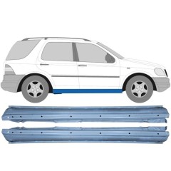 Dørpanel til Mercedes M-Class ML W163 1998-2005 / Venstre+Højre / Sæt 10523