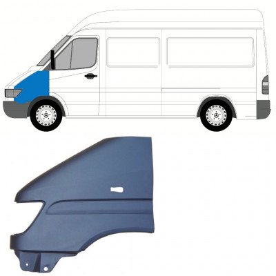 Forskærm til Mercedes Sprinter 1995-2000 / Venstre 7393