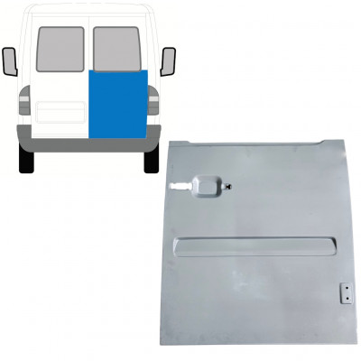 MERCEDES SPRINTER 1995-2006 REPARATIONSDEL TIL BAGDØR PANEL HØJ / HØJRE