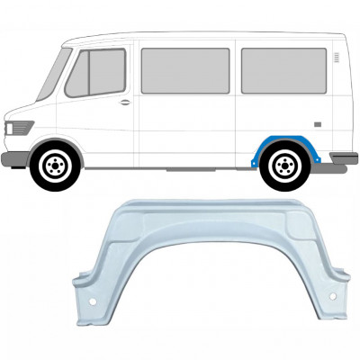 MERCEDES T1 1977-1996 INDVENDIG REPARATIONSDEL TIL BAGERSTE HJULKASSE / VENSTRE