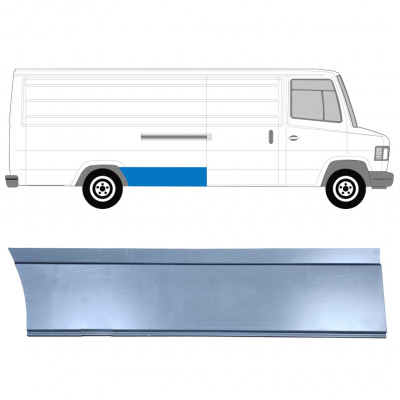 Bagskærm reparationspanel til Mercedes T2 1986-1996 / Højre /  8010