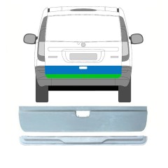Reparationsplade bagdør indre og ydre til Mercedes Vito W639 2003-2014 / Sæt 9784