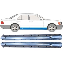 Dørpanel til Mercedes E-Class W124 1984-1996 / Venstre+Højre / Sæt 10347