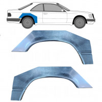 Bagskærm reparationspanel til Mercedes W124 1984-1997 / Venstre+Højre / COUPE / Sæt 9233