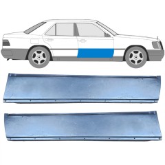 Reparationsplade dør foran til Mercedes E-Class W124 1984-1996 / Venstre+Højre / Sæt 9489