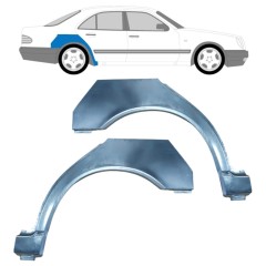 Bagskærm reparationspanel til Mercedes E-Class W210 1995-2003 / Venstre+Højre / Sæt 9456