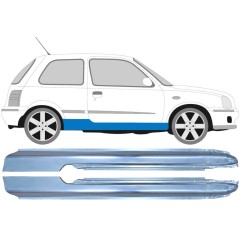 Dørpanel til Nissan Micra K11 1992-2003 / Venstre+Højre / Sæt 10570