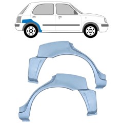 Bagskærm reparationspanel til Nissan Micra K11 1992-2003 / Venstre+Højre / Sæt 9639