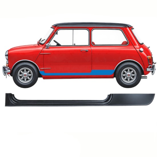 Dørpanel til Austin Mini Cooper 1959-1969 / Venstre 10876