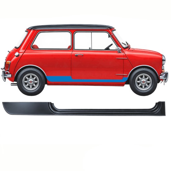 Dørpanel til Austin Mini Cooper 1959-1969 / Højre 10875