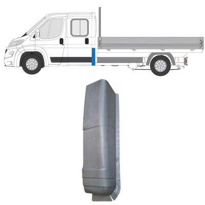 Reparationspanel til bageste hjørne til Opel Movano 2021-2026 / Venstre 16621