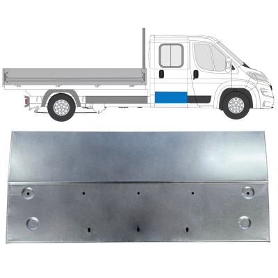 Reparationsplade til bagdør til Opel Movano 2021-2026 / Venstre = Højre (symmetrisk) 16401