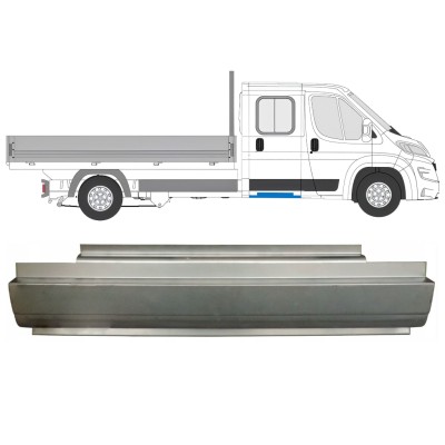 Bagerste reparationsdørpanel til Opel Movano 2021-2026 / Venstre = Højre (symmetrisk) 16423