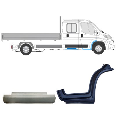 Reparationspanel sæt til Opel Movano 2021-2026 / Højre 16434