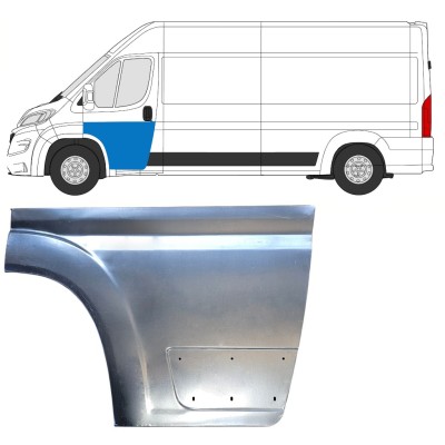 Reparationsplade dør foran til Opel Movano 2021-2026 / Venstre 16483