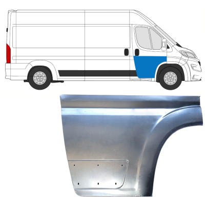Reparationsplade dør foran til Opel Movano 2021-2026 / Højre 16482