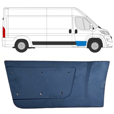 Reparationsplade dør foran til Opel Movano 2021-2026 / Højre 16450