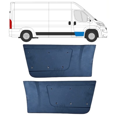 Reparationsplade dør foran til Opel Movano 2021-2026 / Venstre+Højre 16452