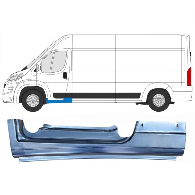 Reparationsdel til forreste dørtrin til Opel Movano 2021-2026 / Venstre 16418