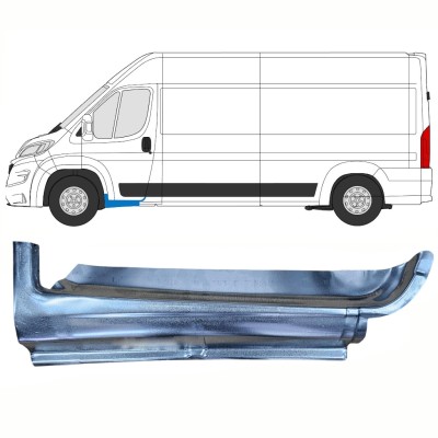 Reparationsdel til forreste dørtrin til Opel Movano 2021-2026 / Venstre 16415