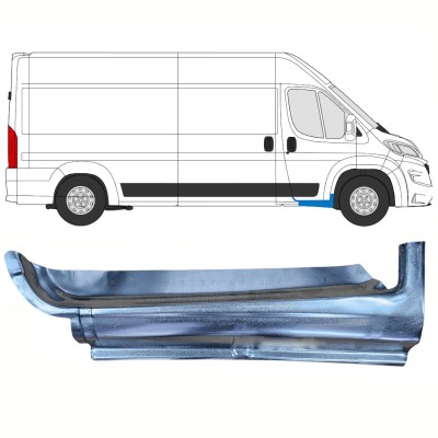 Reparationsdel til forreste dørtrin til Opel Movano 2021-2026 / Højre 16414