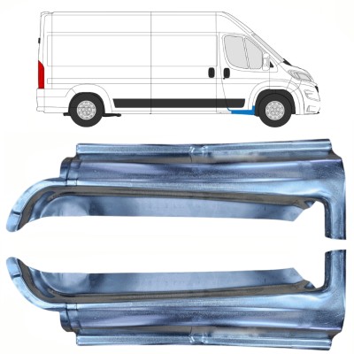 Reparationsdel til forreste dørtrin til Opel Movano 2021-2026 / Venstre+Højre / Sæt 16416