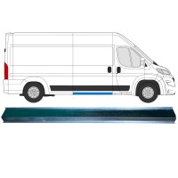 Indre midterste reparationspanel til dørpanel til Opel Movano 2021-2026 / Venstre = Højre (symmetrisk) 16473