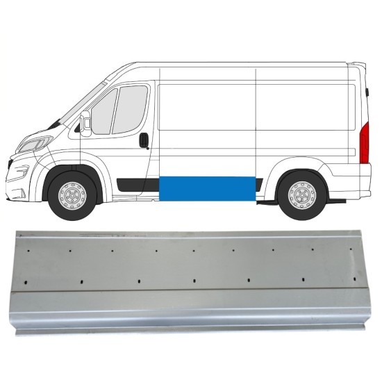 Sideplade til Opel Movano 2021-2026 / Venstre 16429