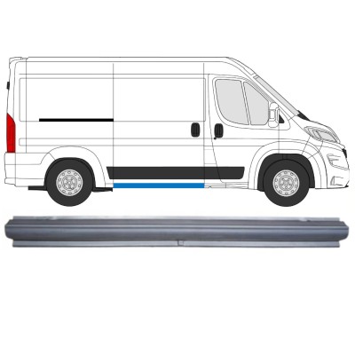 Reparationspanel dørpanel til skydedør til Opel Movano 2021-2026 / Højre 16459