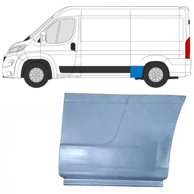 Bagskærm reparationspanel til Opel Movano 2021-2026 / Venstre 16529