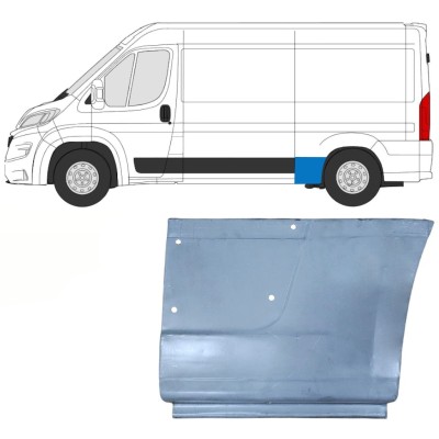 Bagskærm reparationspanel til Opel Movano 2021-2026 / Venstre 16510