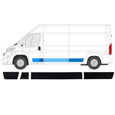 Sæt af sidelister til Opel Movano 2021- / Venstre 14419