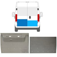 Reparationsplade til bagdør til Opel Movano 2021-2023 / Venstre+Højre / Sæt 16727