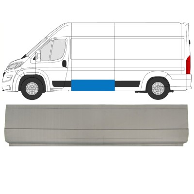 Sideplade udvendig + ydre til Opel Movano 2021-2026 / Venstre 16431