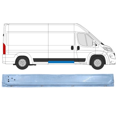 Reparationspanel til skydedør indvendig til Opel Movano 2021-2026 / Højre 16405